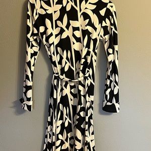 Diane von Furstenberg vintage silk wrap dress